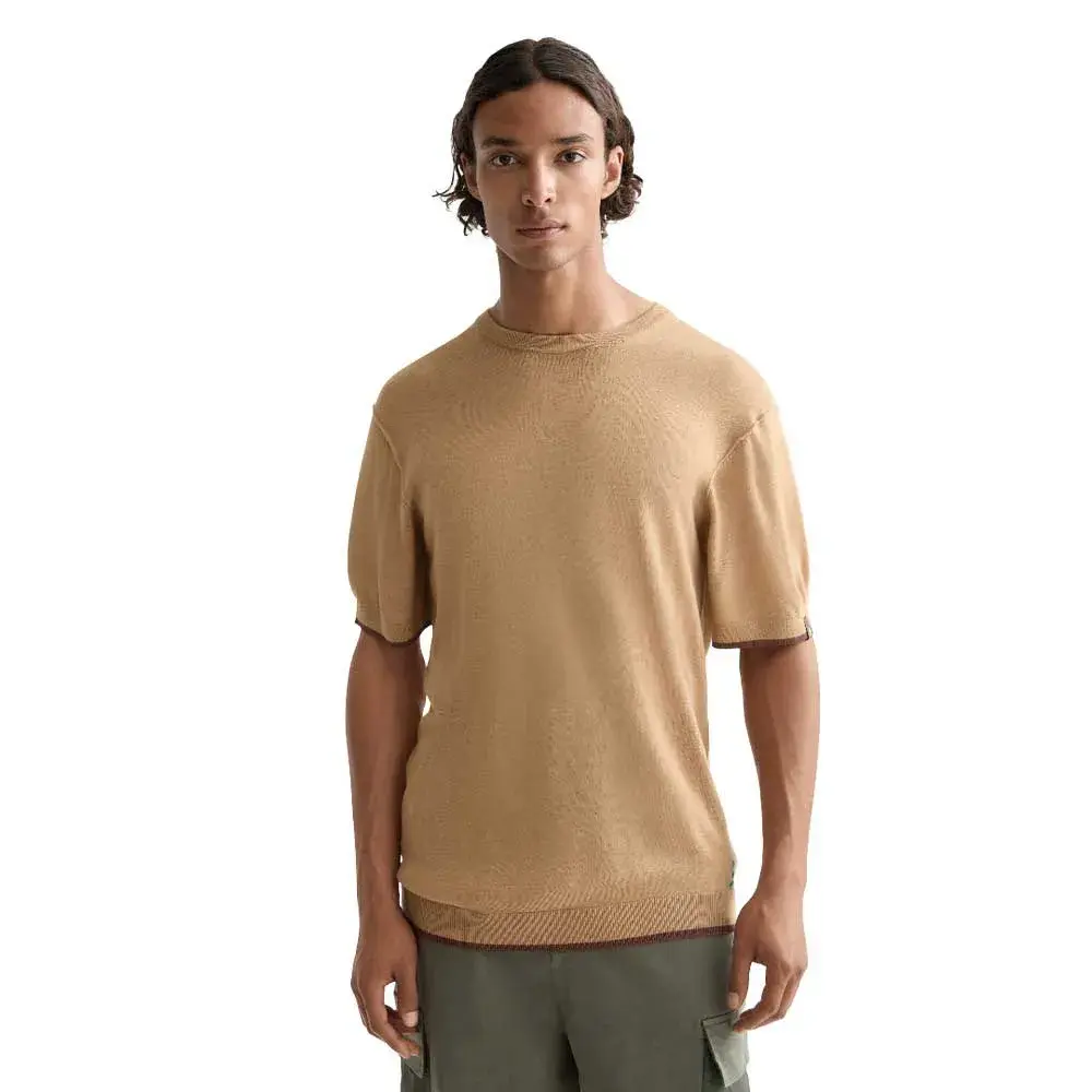 Футболка с коротким рукавом Scotch & Soda Knitted Relaxed Fit, бежевый
Футболка с коротким рукавом Scotch & Soda Knitted Relaxed Fit, бежевый