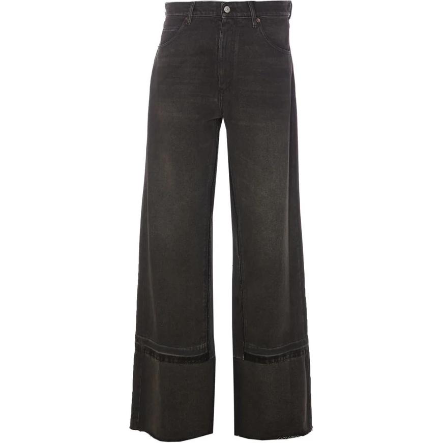 Джинсы с широкими штанинами и нашивкой с логотипом MM6 Maison Margiela, черный
Джинсы с широкими штанинами и нашивкой с логотипом MM6 Maison Margiela, черный