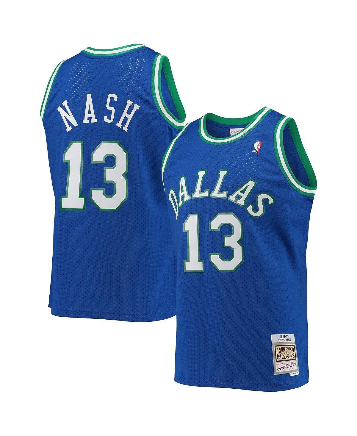 Мужская синяя майка Steve Nash Dallas Mavericks Hardwood Classics Swingman Mitchell & Ness
Мужская синяя майка Steve Nash Dallas Mavericks Hardwood Classics Swingman Mitchell & Ness