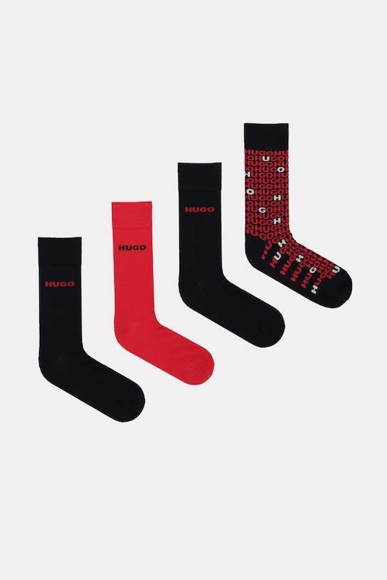 4 пары носков Hugo, черный
4 пары носков Hugo, черный