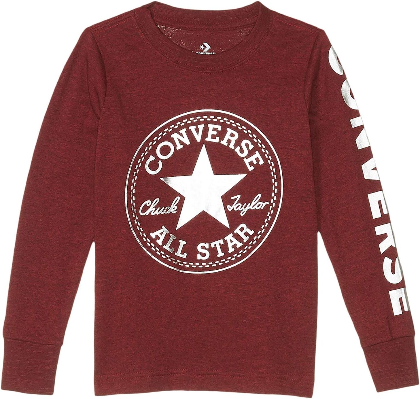 Футболка Converse Foil Chuck Patch Long Sleeve Graphic T-Shirt, цвет Back Alley Brick
Футболка Converse Foil Chuck Patch Long Sleeve Graphic T-Shirt, цвет Back Alley Brick