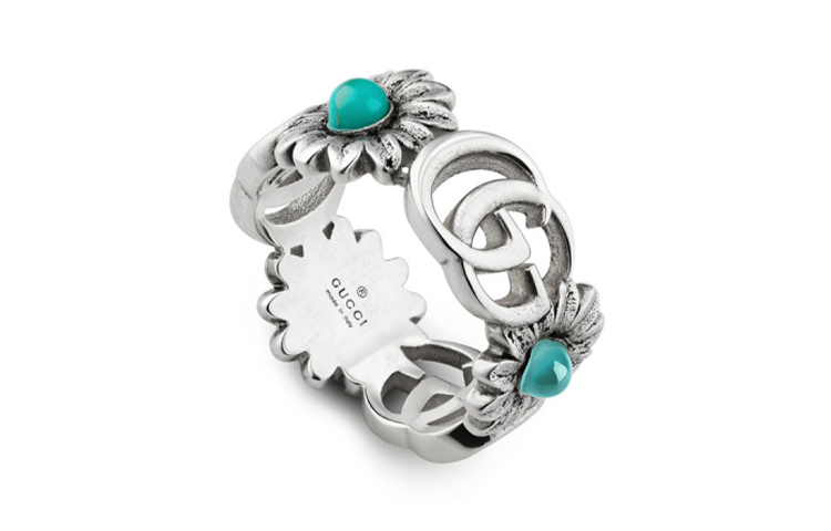 GUCCI Кольцо Gg Marmont из стерлингового серебра
GUCCI Кольцо Gg Marmont из стерлингового серебра