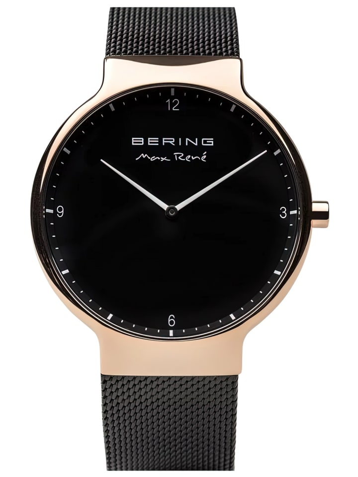 Bering Мужские аналоговые часы черного цвета
Bering Мужские аналоговые часы черного цвета