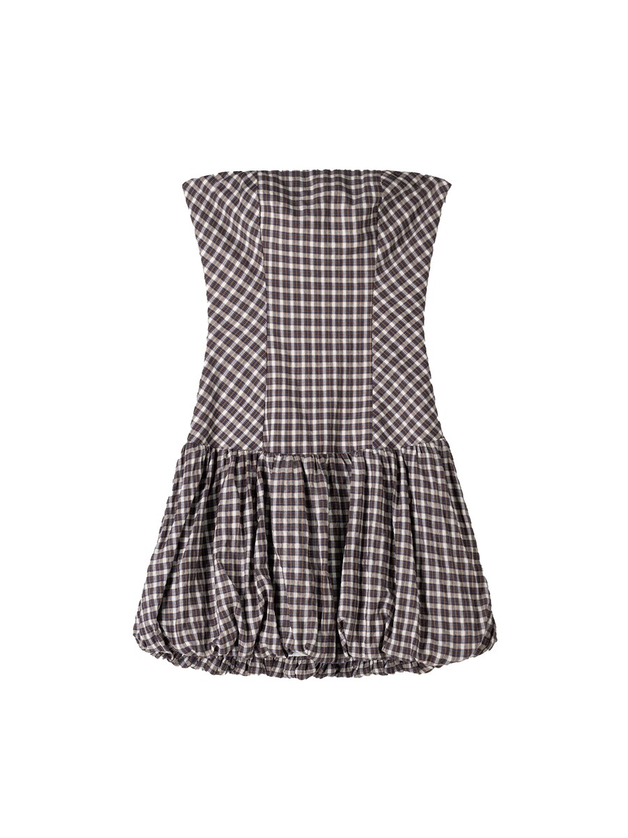 Платье Bershka, цвет Brown/Auburn/Light brown
Платье Bershka, цвет Brown/Auburn/Light brown