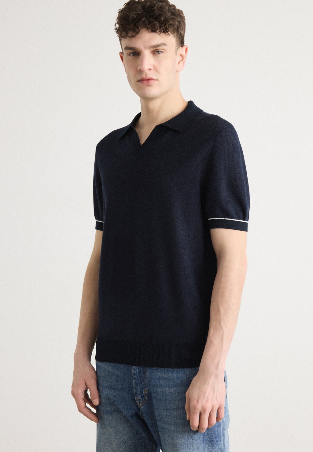 Рубашка поло H JIANLUCA BOSS, темно-синий 
Рубашка поло H JIANLUCA BOSS, темно-синий