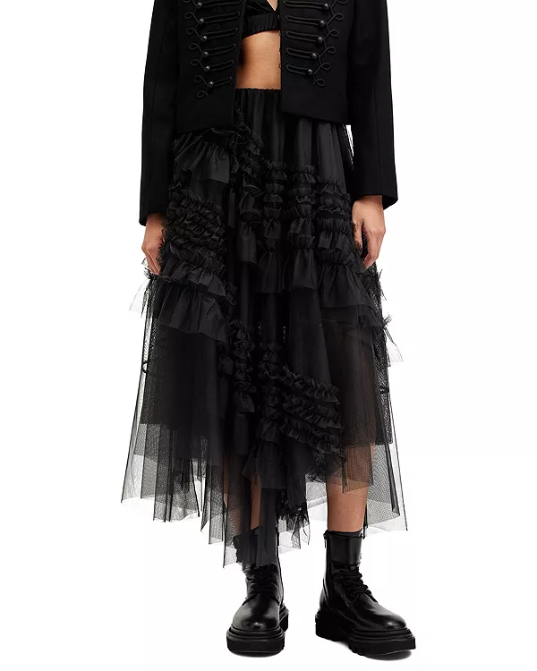 Юбка из тюля Джен Allsaints, черный
Юбка из тюля Джен Allsaints, черный