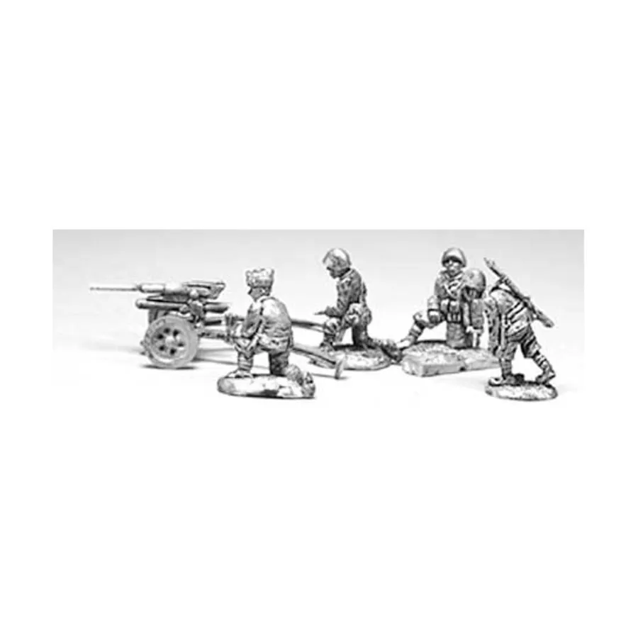 Артиллеристы с противотанковой пушкой 47/32 Breda, Historical Miniatures - World War II - Italians (20mm) (Mirliton SG)
Артиллеристы с противотанковой пушкой 47/32 Breda, Historical Miniatures - World War II - Italians (20mm) (Mirliton SG)