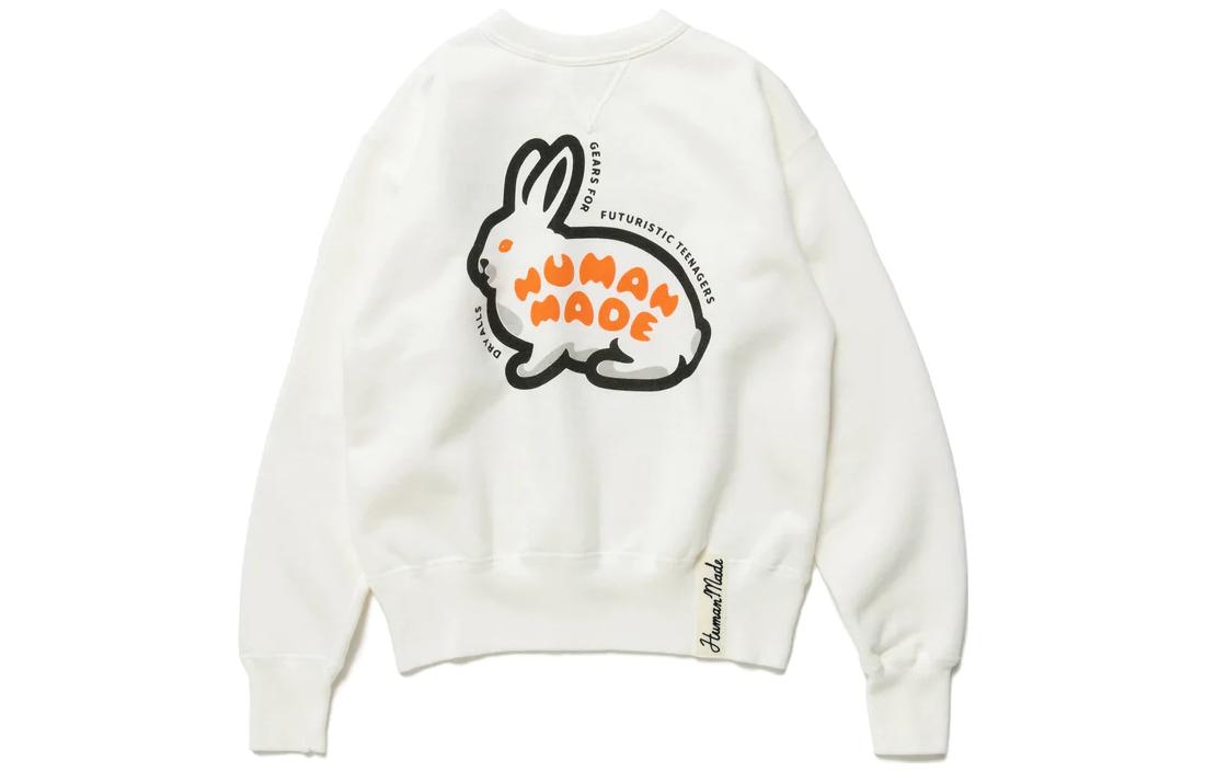 Толстовка с изображением кролика Цуриами Human Made, белый
Толстовка с изображением кролика Цуриами Human Made, белый