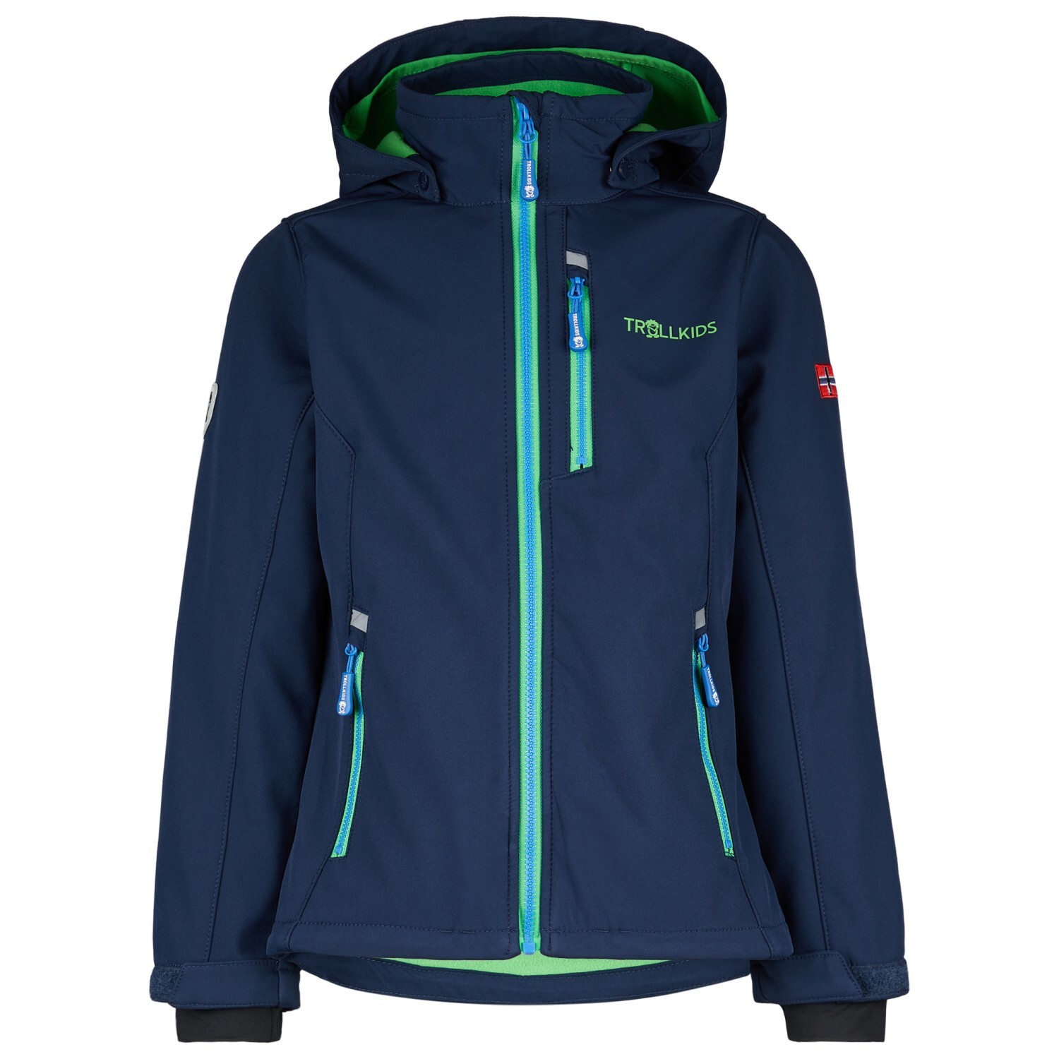 Куртка из софтшелла Trollkids Kid's Balestrand, цвет Navy/Bright Green/Medium Blue
Куртка из софтшелла Trollkids Kid's Balestrand, цвет Navy/Bright Green/Medium Blue