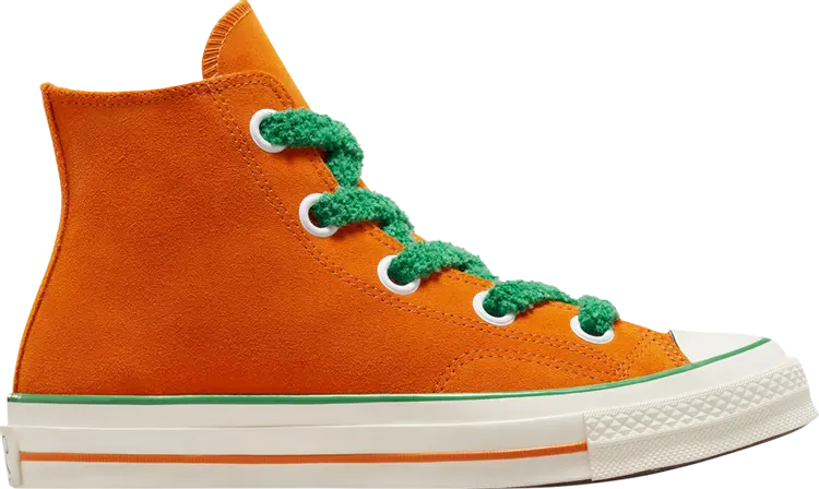 Кроссовки Willy Wonka x Chuck 70 High 'Oompa Loompa', оранжевый 
Кроссовки Willy Wonka x Chuck 70 High 'Oompa Loompa', оранжевый
