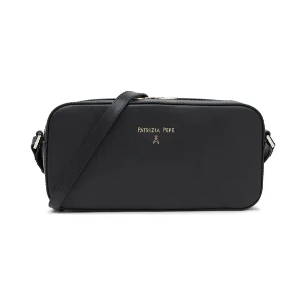 Кожаная сумка-мессенджер Patrizia Pepe, черный
Кожаная сумка-мессенджер Patrizia Pepe, черный