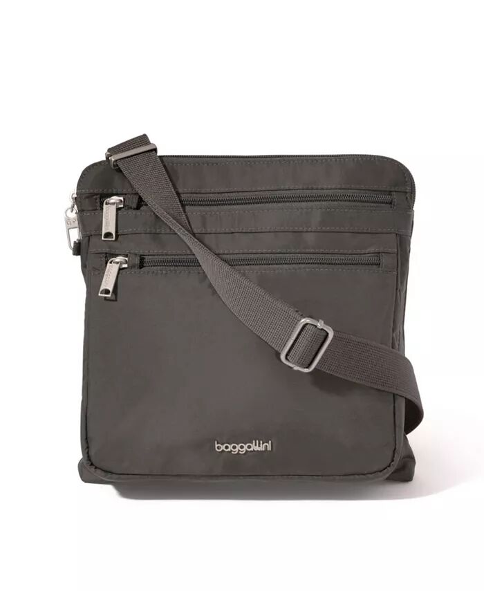 Большая сумка через плечо Baggillini Securtex Anti-Theft Baggallini, серый
Большая сумка через плечо Baggillini Securtex Anti-Theft Baggallini, серый