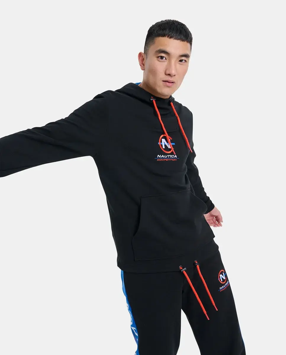 Мужская толстовка черного цвета с капюшоном Nautica
Мужская толстовка черного цвета с капюшоном Nautica