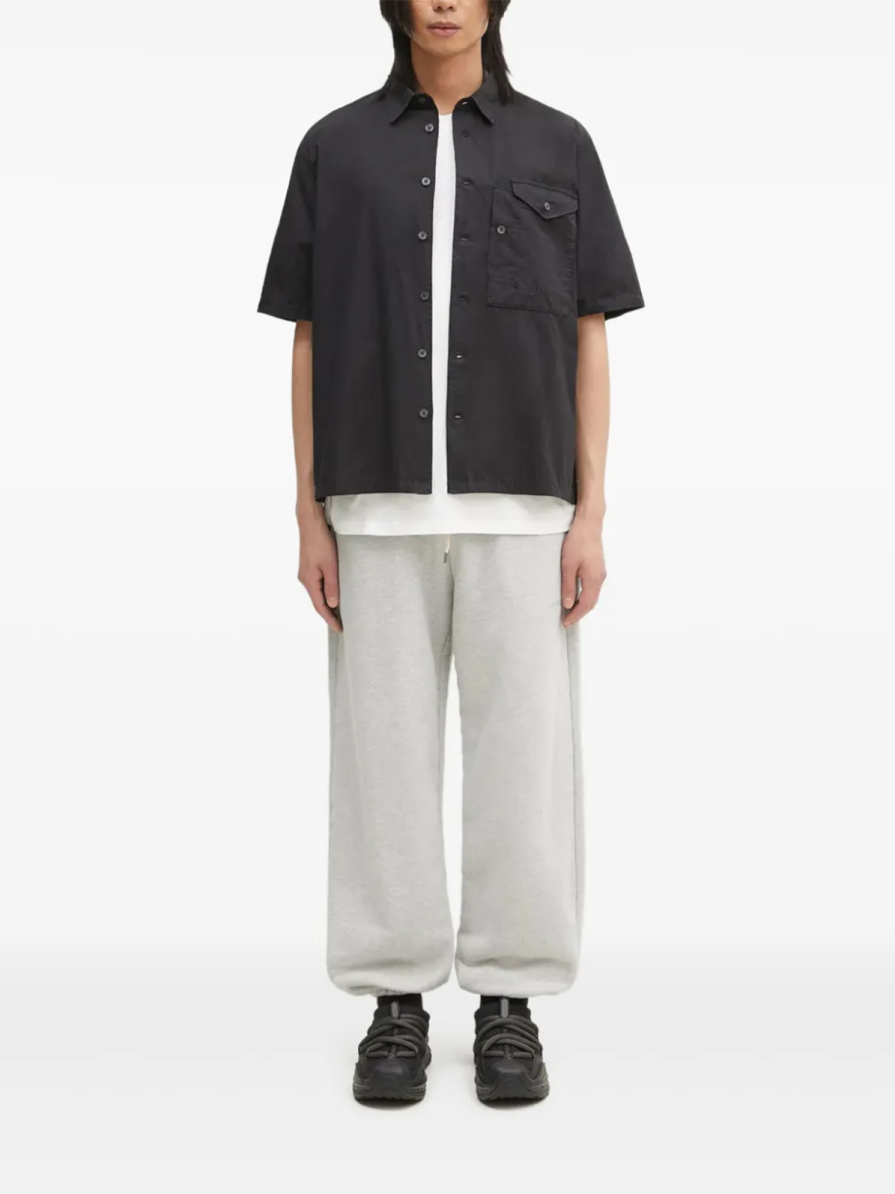 Рубашка с коротким рукавом Popeline Company с карманом CP C.P. Company, черный
Рубашка с коротким рукавом Popeline Company с карманом CP C.P. Company, черный