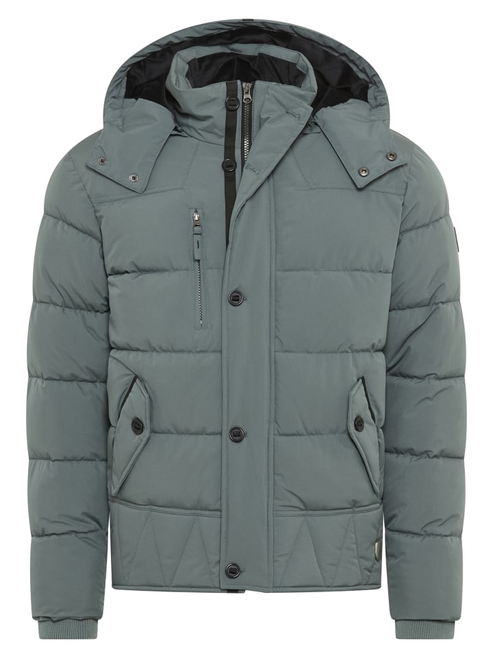 Стеганая куртка цвета хаки Bruno Banani
Стеганая куртка цвета хаки Bruno Banani