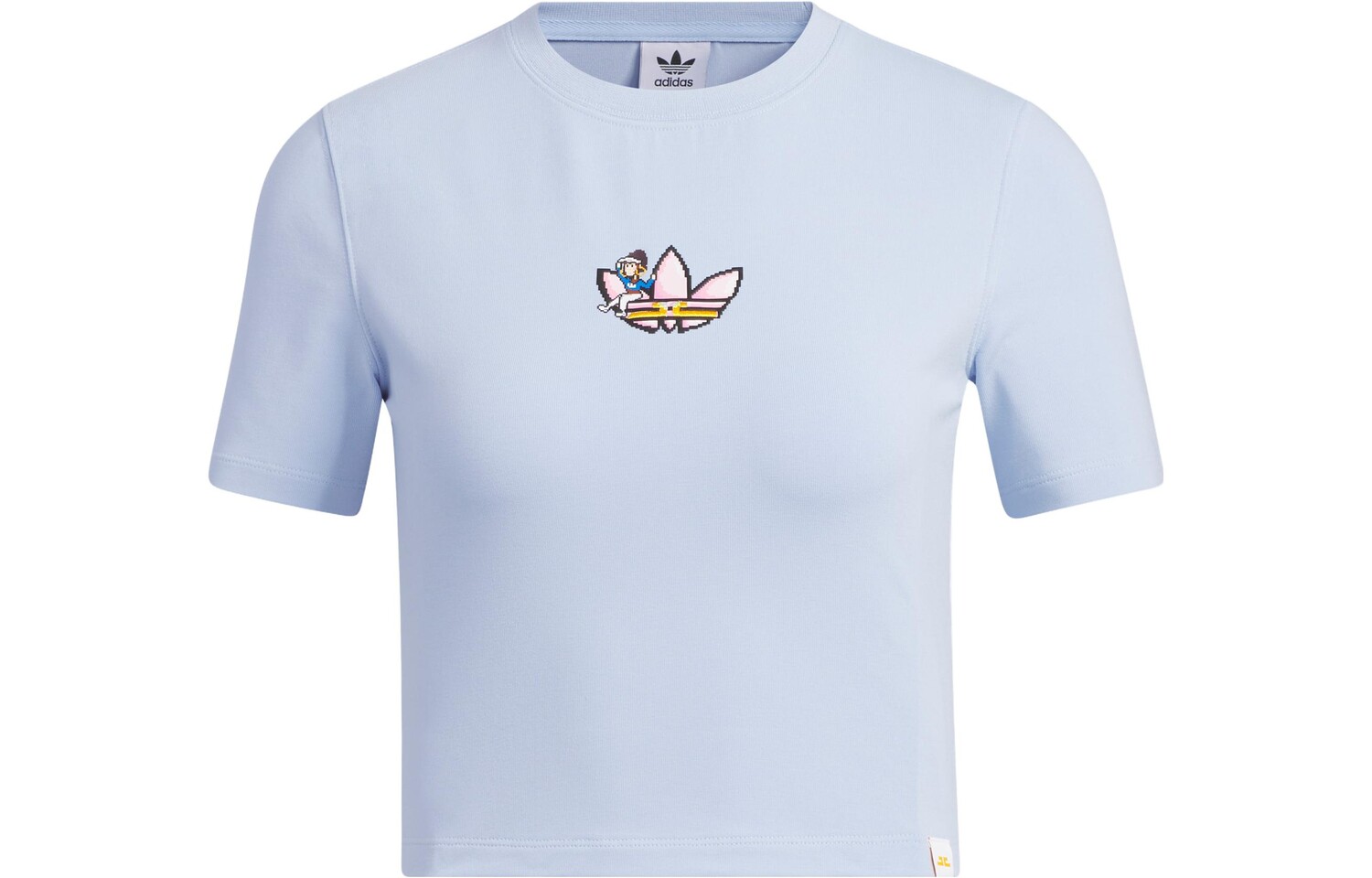 Женский укороченный топ Adidas Originals, цвет Blue Dawn
Женский укороченный топ Adidas Originals, цвет Blue Dawn