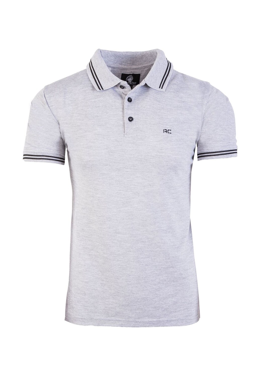 Рубашка-поло стандартного кроя с воротником-поло Rock Creek, серый 
Рубашка-поло стандартного кроя с воротником-поло Rock Creek, серый
