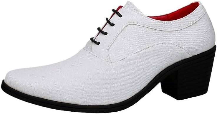 Мужские ботинки Chelsea без отделки, ботильоны с высоким каблуком и заостренным носком, низкие оксфорды на шнуровке, для бизнеса, свадьбы, торжественных и повседневных образов Zestrelax, белый
Мужские ботинки Chelsea без отделки, ботильоны с высоким каблуком и заостренным носком, низкие оксфорды на шнуровке, для бизнеса, свадьбы, торжественных и повседневных образов Zestrelax, белый