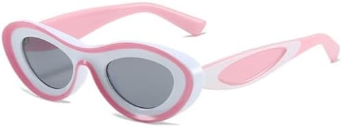 Двухцветные ретро-солнцезащитные очки для женщин и мужчин, модные овальные солнцезащитные очки в стиле стимпанк, очки для активного отдыха на природе MTZJH, C6 Pink Grey
Двухцветные ретро-солнцезащитные очки для женщин и мужчин, модные овальные солнцезащитные очки в стиле стимпанк, очки для активного отдыха на природе MTZJH, C6 Pink Grey