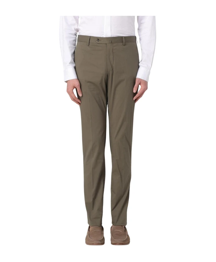 Зауженные брюки в стиле милитари Pt Torino, зеленый
Зауженные брюки в стиле милитари Pt Torino, зеленый