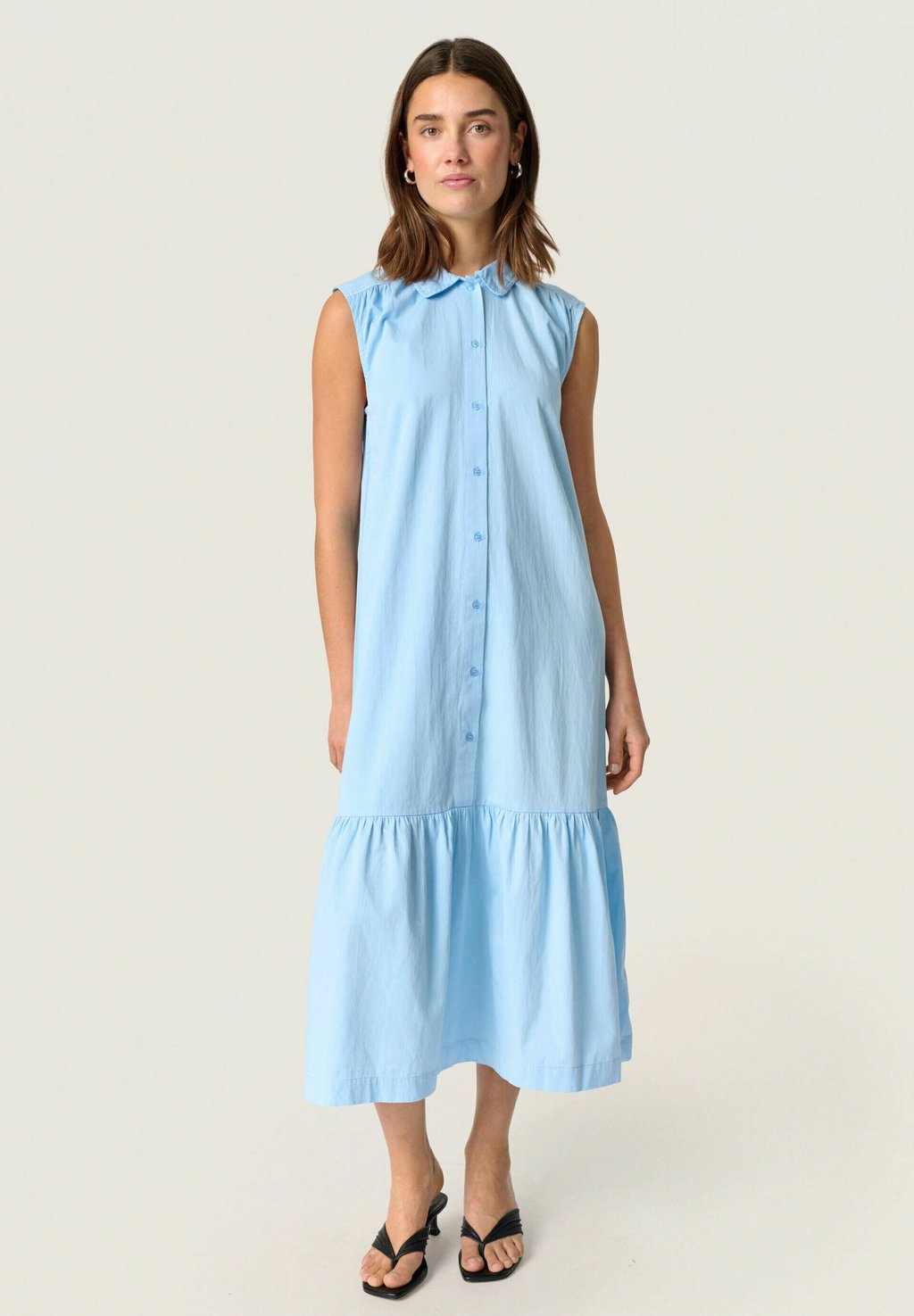 Платье-рубашка BAMONE Soaked in Luxury, синий
Платье-рубашка BAMONE Soaked in Luxury, синий