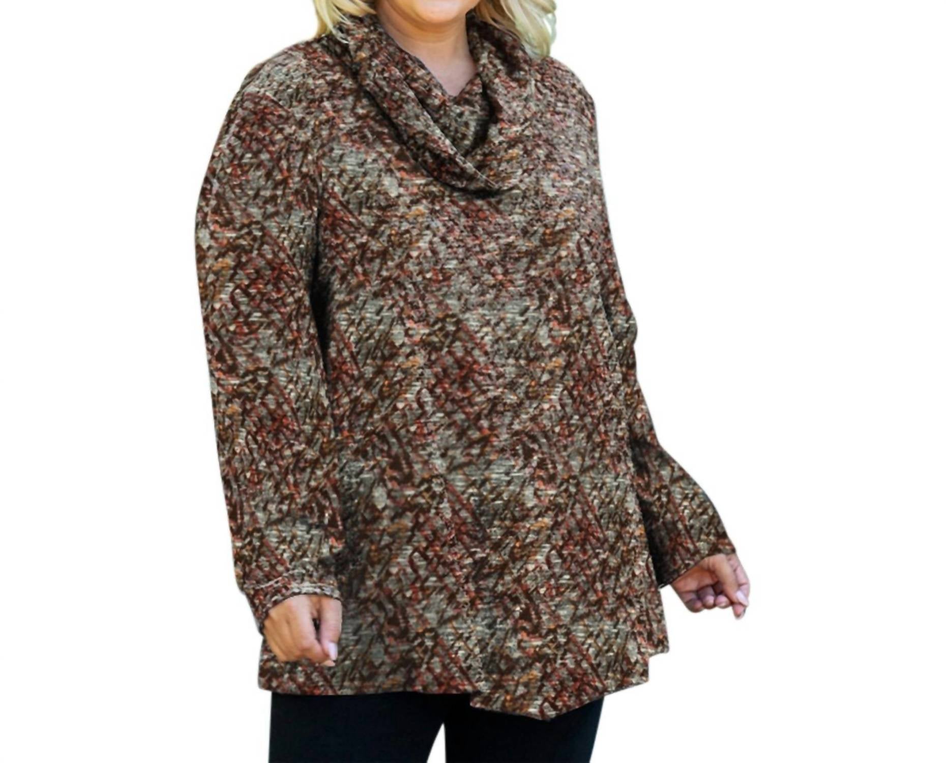 Туника с длинными рукавами-капюшоном - Plus в черно-малиновом цвете On The Plus Side
Туника с длинными рукавами-капюшоном - Plus в черно-малиновом цвете On The Plus Side