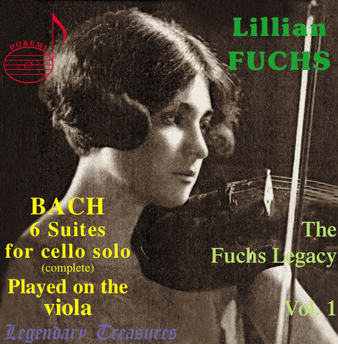 CD диск Bach / Fuchs: Legendary Treasures: Lilian Fuchs Plays 
CD диск Bach / Fuchs: Legendary Treasures: Lilian Fuchs Plays