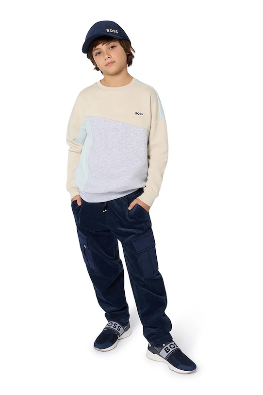 Детская хлопковая толстовка Boss, бежевый
Детская хлопковая толстовка Boss, бежевый