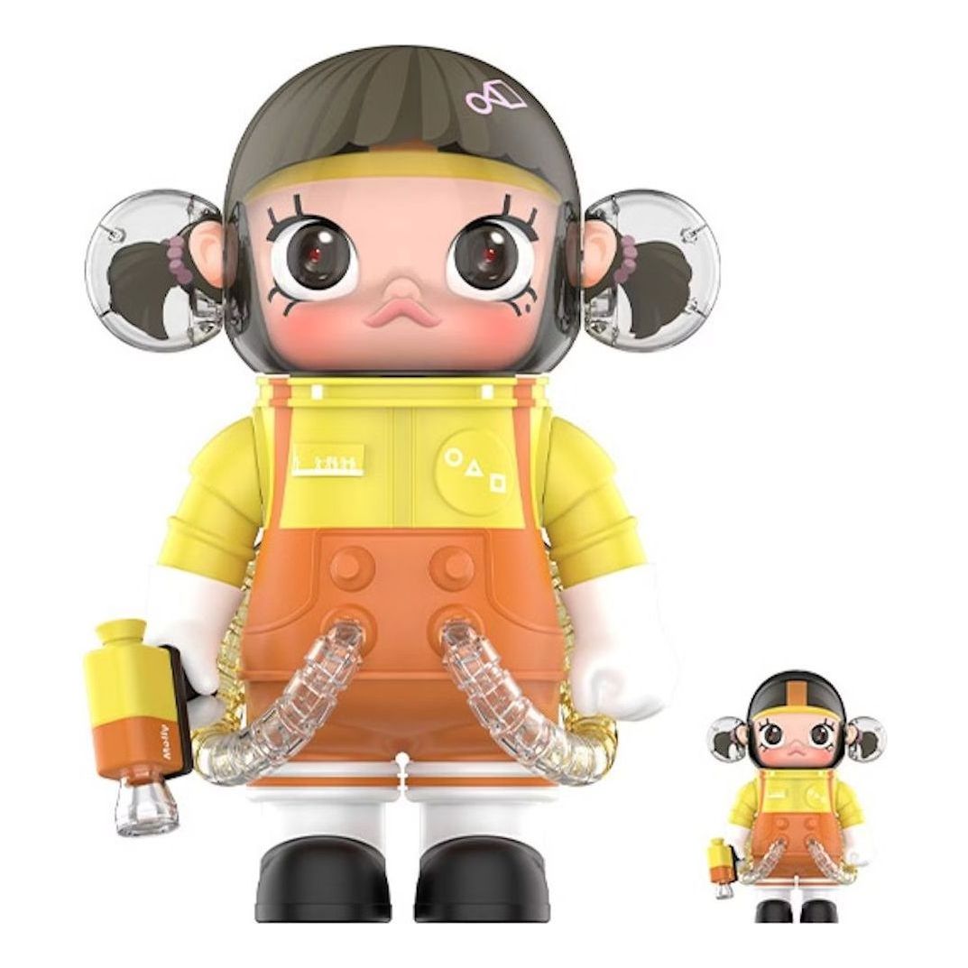 Фигурка Pop Mart Mega Space Molly Squid Game Young-Hee 100% & 400% Set
Фигурка Pop Mart Mega Space Molly Squid Game Young-Hee 100% & 400% Set
