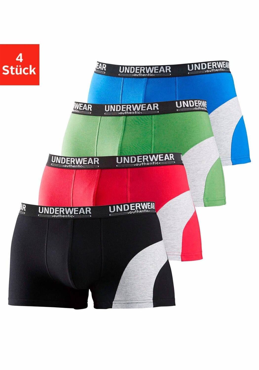 Боксеры AUTHENTIC UNDERWEAR Boxer, цвет schwarz, rot, grün, blau
Боксеры AUTHENTIC UNDERWEAR Boxer, цвет schwarz, rot, grün, blau