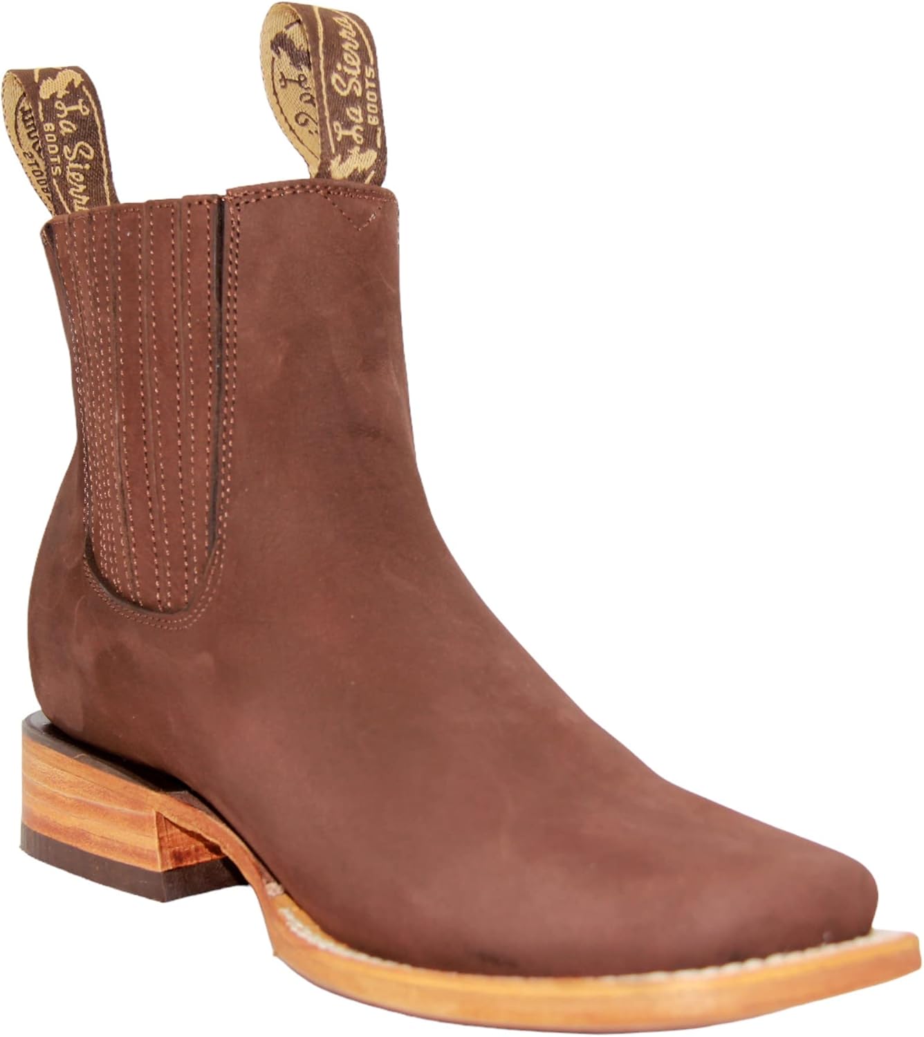 Мужские короткие ковбойские сапоги Western Shops с квадратным носком из натуральной кожи The Western Shops, Mocha
Мужские короткие ковбойские сапоги Western Shops с квадратным носком из натуральной кожи The Western Shops, Mocha