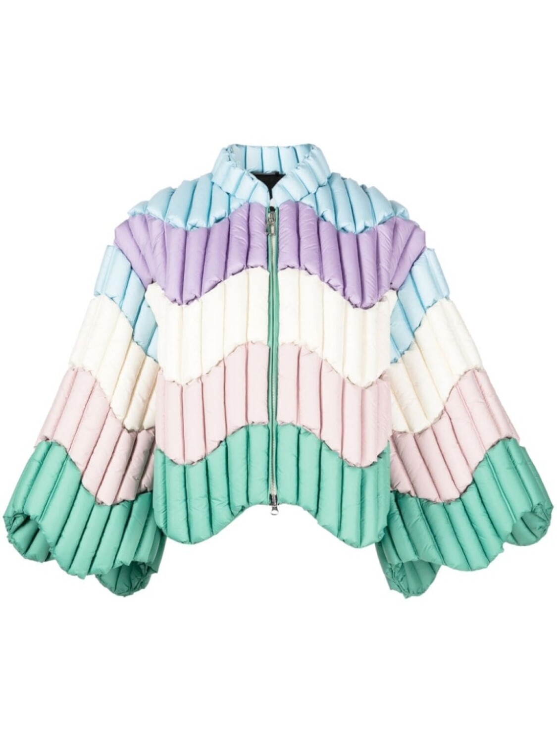 Raxxy пуховик с узором Wave, разноцветный
Raxxy пуховик с узором Wave, разноцветный