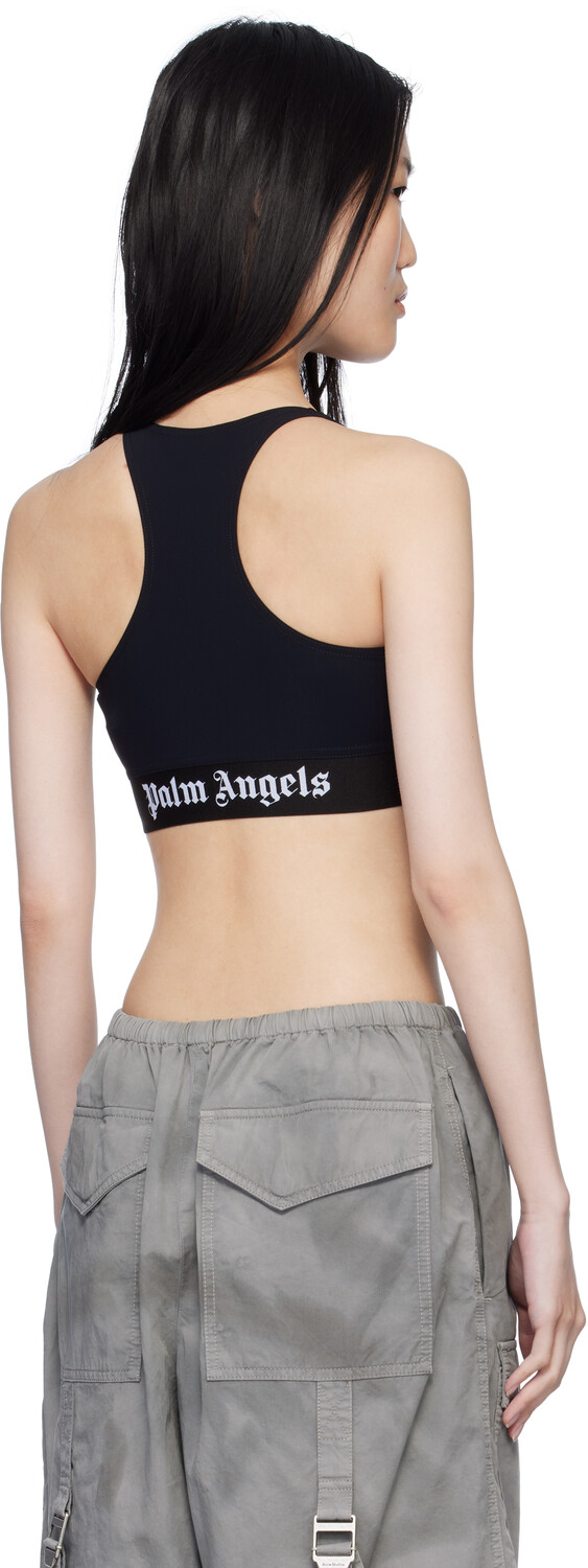 Черный укороченный топ-модница Palm Angels
Черный укороченный топ-модница Palm Angels