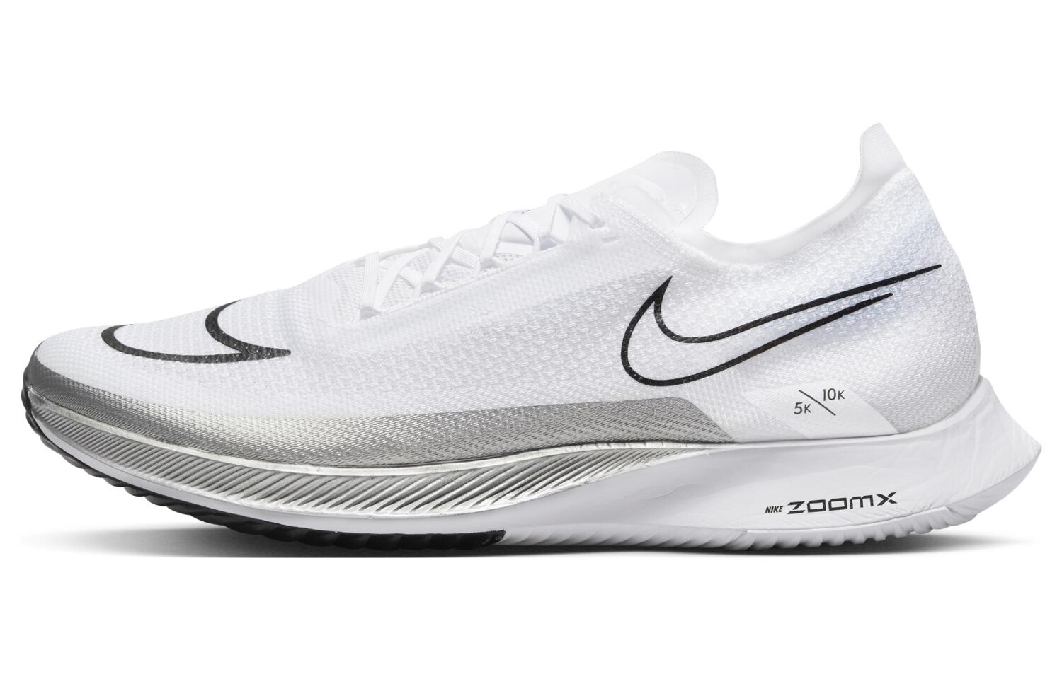 Nike ZoomX Streakfly Премиум Белый металлик Серебристый 
Nike ZoomX Streakfly Премиум Белый металлик Серебристый