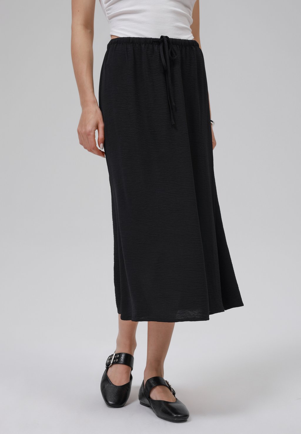 Юбка А-силуэта Even&Odd, черный 
Юбка А-силуэта Even&Odd, черный