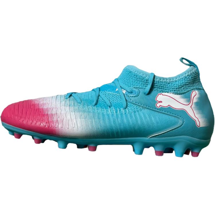 Футбольные бутсы FUTURE 8 MATCH с противоскользящей подошвой, износостойкие, дышащие, средней высоты, для детей и подростков PUMA, синий 
Футбольные бутсы FUTURE 8 MATCH с противоскользящей подошвой, износостойкие, дышащие, средней высоты, для детей и подростков PUMA, синий