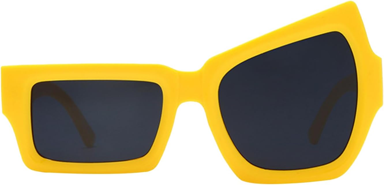 Женские солнцезащитные очки - стильные очки необычной формы | Солнцезащитные очки для женщин и мужчин с защитой от УФ-излучения для вождения, езды на велосипеде и пляжа Generic, Yellow Frame Gray Film
Женские солнцезащитные очки - стильные очки необычной формы | Солнцезащитные очки для женщин и мужчин с защитой от УФ-излучения для вождения, езды на велосипеде и пляжа Generic, Yellow Frame Gray Film