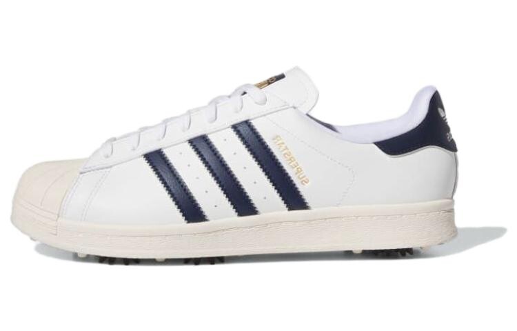 Кроссовки для гольфа adidas originals Superstar унисекс, White/Blue
Кроссовки для гольфа adidas originals Superstar унисекс, White/Blue