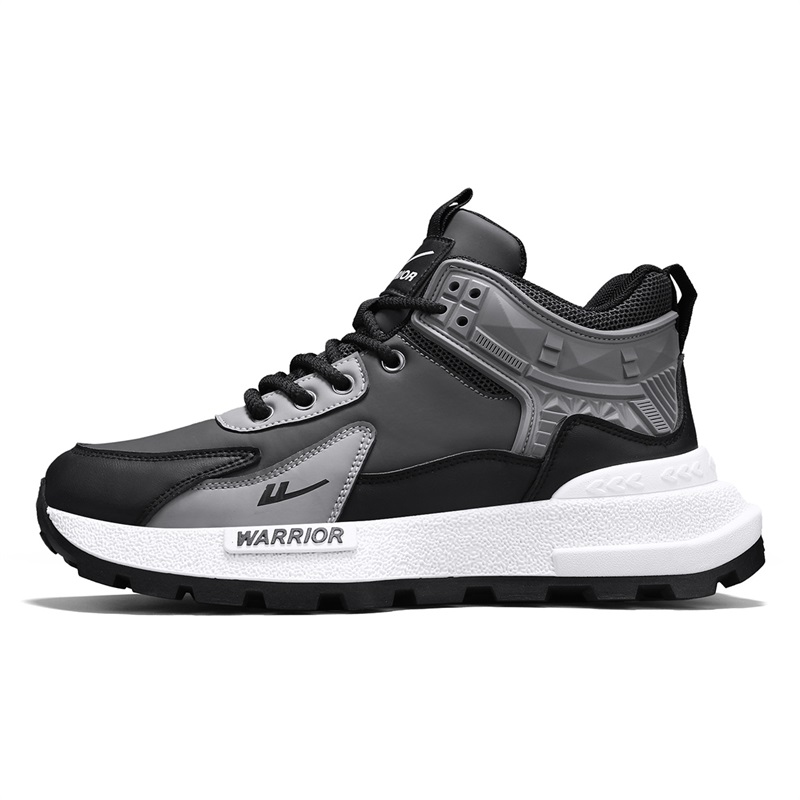 Амортизаторы с износостойкими и противоскользящими свойствами. Повседневная обувь для мужчин WARRIOR, Black Gray
Амортизаторы с износостойкими и противоскользящими свойствами. Повседневная обувь для мужчин WARRIOR, Black Gray