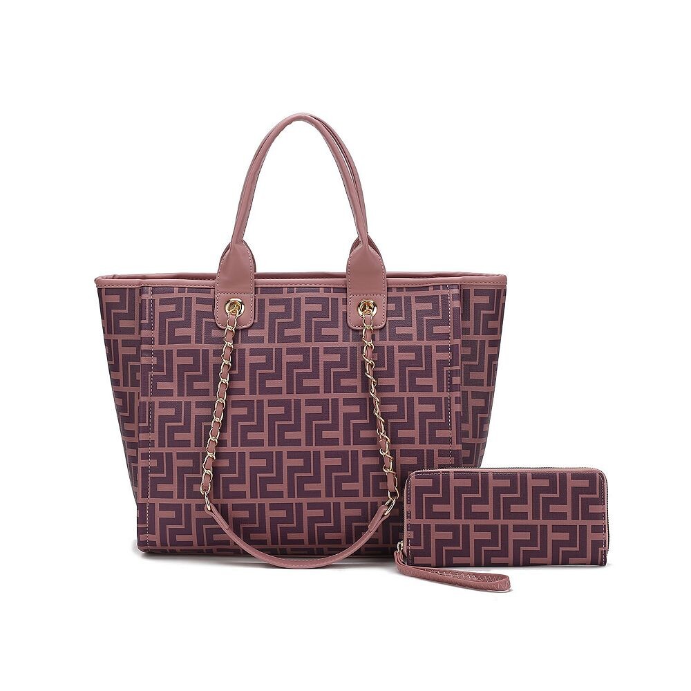 Женская большая сумка из веганской кожи Mkf Collection Marlene с кошельком от Mia K MKF Collection, фиолетовый
Женская большая сумка из веганской кожи Mkf Collection Marlene с кошельком от Mia K MKF Collection, фиолетовый