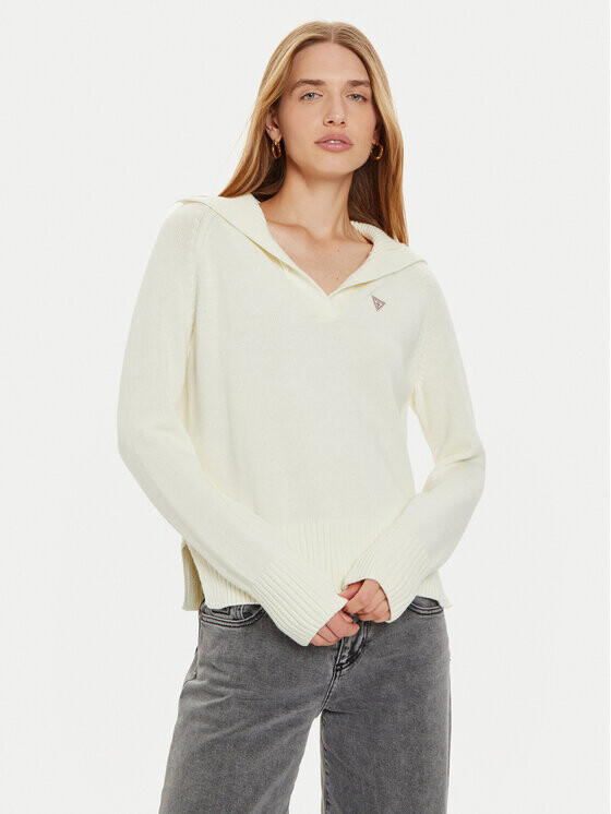 Свитер обычного кроя Guess Jeans, экрю
Свитер обычного кроя Guess Jeans, экрю