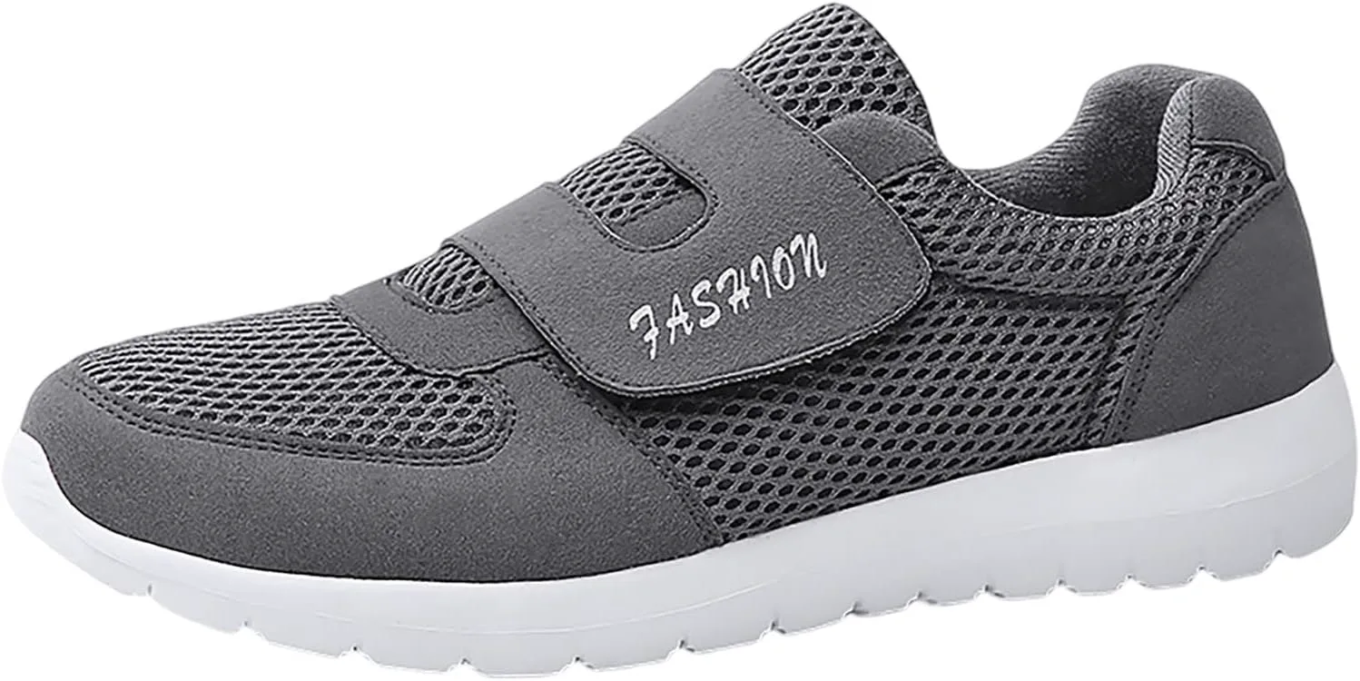 Кроссовки для ходьбы IWIHMIV для мужчин, модные спортивные обувь, легкие дышащие кроссовки для бега и повседневной носки, серый
Кроссовки для ходьбы IWIHMIV для мужчин, модные спортивные обувь, легкие дышащие кроссовки для бега и повседневной носки, серый