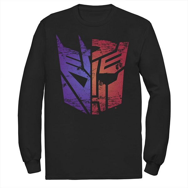 Футболка с длинным рукавом Big & tall transformers decepticons autobots split emblems Licensed Character
Футболка с длинным рукавом Big & tall transformers decepticons autobots split emblems Licensed Character