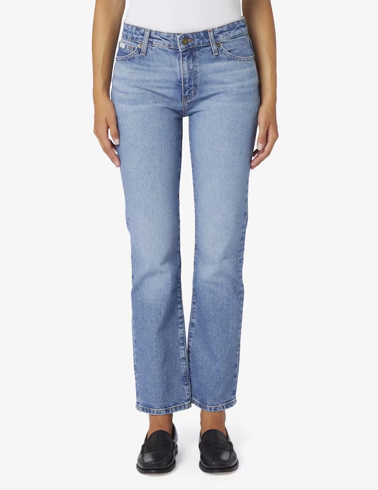 Джинсы со средней посадкой, прямые Guess Jeans, синий 
Джинсы со средней посадкой, прямые Guess Jeans, синий