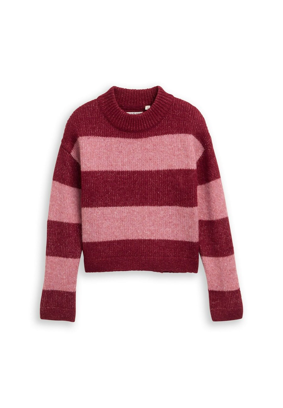 Джемпер TOM TAILOR PULLOVER & SCROPPED MIT COLOUR BLOCKING, Burgundy Pink Block Stripe/Bordeaux
Джемпер TOM TAILOR PULLOVER & SCROPPED MIT COLOUR BLOCKING, Burgundy Pink Block Stripe/Bordeaux