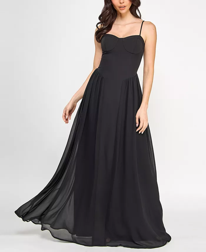 Вечернее платье без рукавов с вырезом "сердечко" для девушек Sweetheart-Neck SENI & CADE, черный
Вечернее платье без рукавов с вырезом "сердечко" для девушек Sweetheart-Neck SENI & CADE, черный