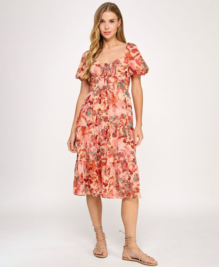 Детское платье миди с принтом и шнуровкой спереди City Studios, Light pastel orange
Детское платье миди с принтом и шнуровкой спереди City Studios, Light pastel orange