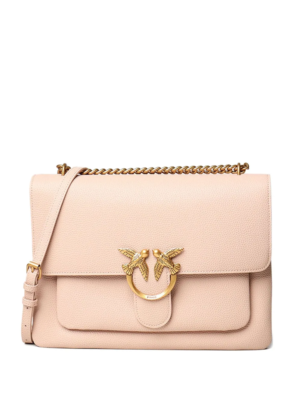 Сумка на плечо с логотипом PINKO, розовый
Сумка на плечо с логотипом PINKO, розовый