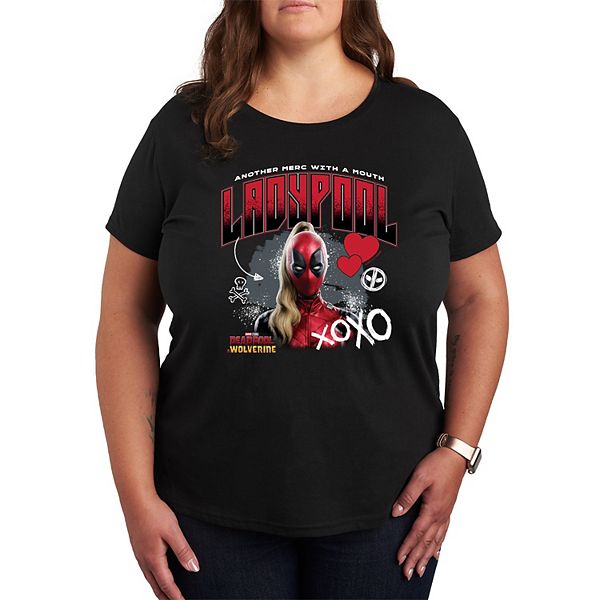 Футболка с принтом Deadpool & Wolverine Ladypool Plus size Marvel
Футболка с принтом Deadpool & Wolverine Ladypool Plus size Marvel