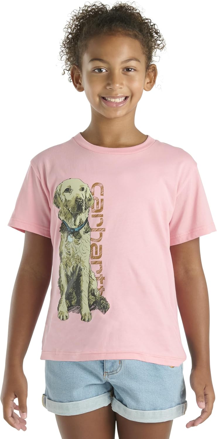 Футболка с короткими рукавами и изображением собаки Carhartt Kid CA7115 - для девочек, Light Pink, Розовый, Футболка с короткими рукавами и изображением собаки Carhartt Kid CA7115 - для девочек, Light Pink
Футболка с короткими рукавами и изображением собаки Carhartt Kid CA7115 - для девочек, Light Pink, Розовый, Футболка с короткими рукавами и изображением собаки Carhartt Kid CA7115 - для девочек, Light Pink